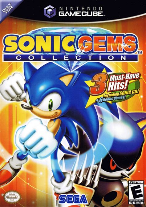 Sonic Gems Collection for GameCube .